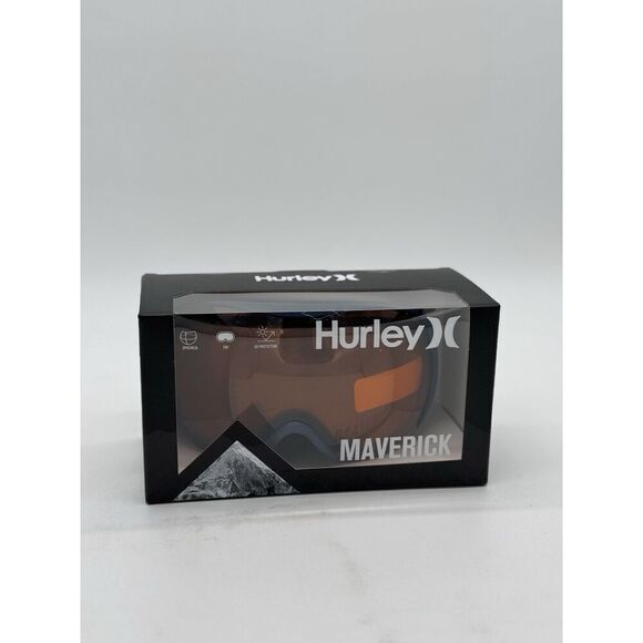 Hurley Maverick Spherical Snow Google Persimmon New In Box - Picture 1 of 6